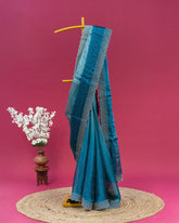 SC2932 - Fendy Saree with Copper and Silver Stone